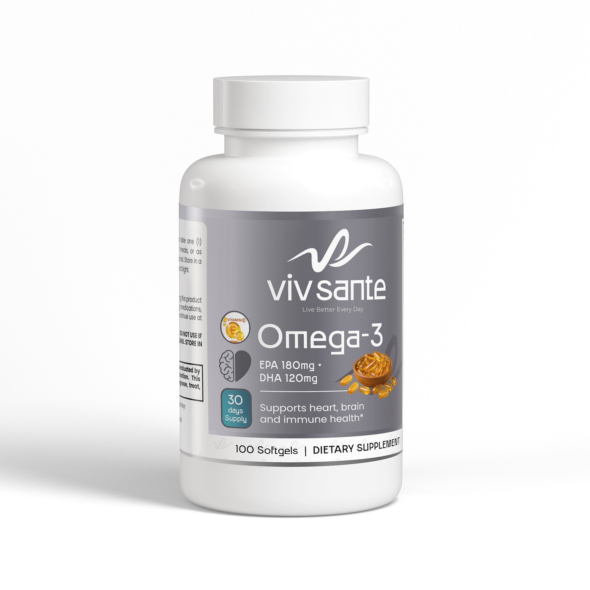 Omega-3 EPA 180mg + DHA 120mg