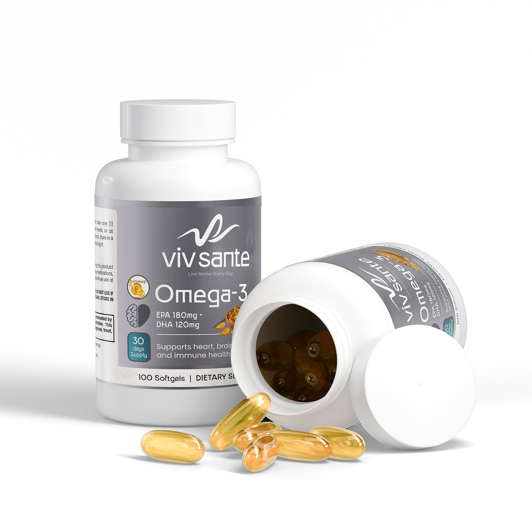 Omega-3 EPA 180mg + DHA 120mg