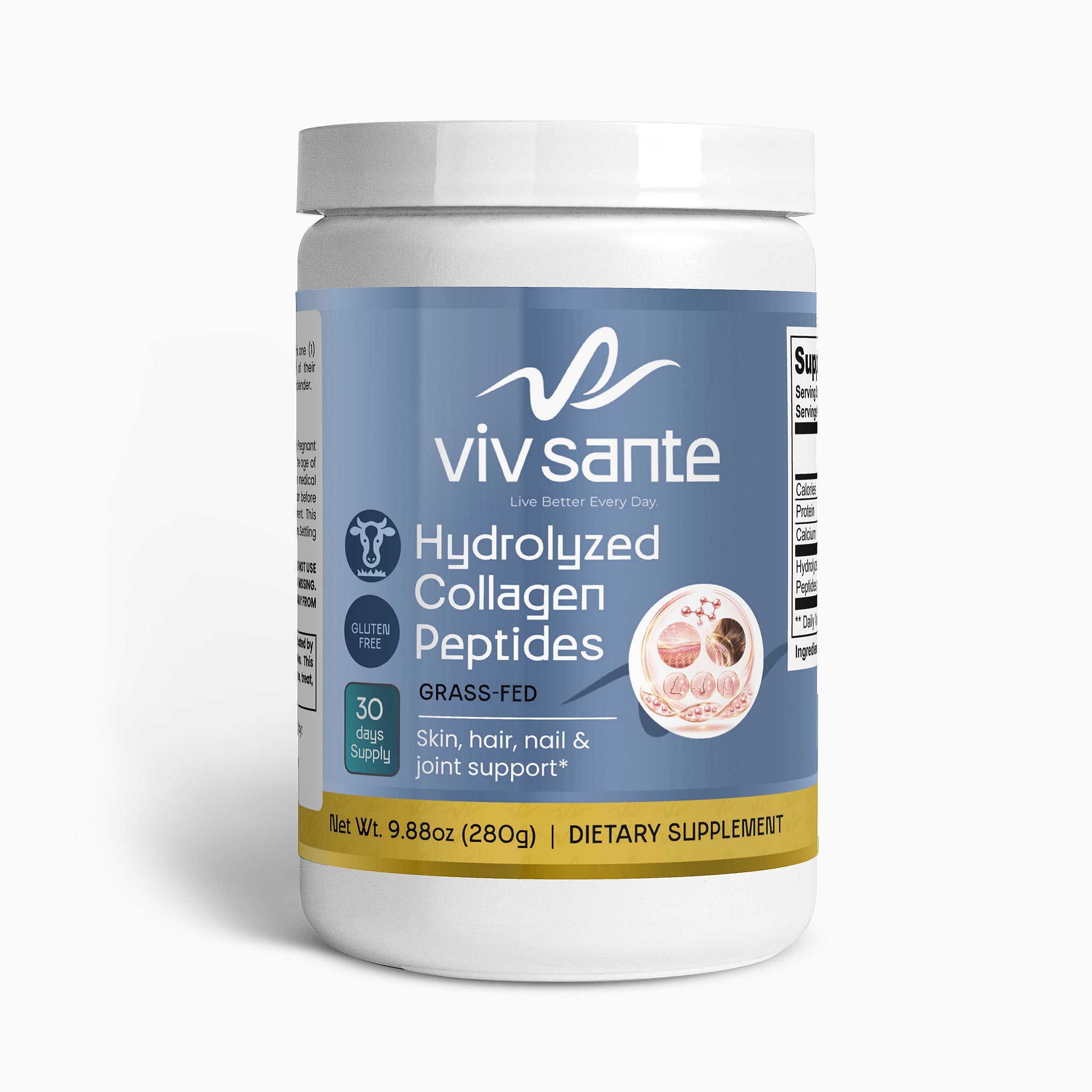 Peptides de Collagène Hydrolysé Issus de Bovins Élevés en Pâturage